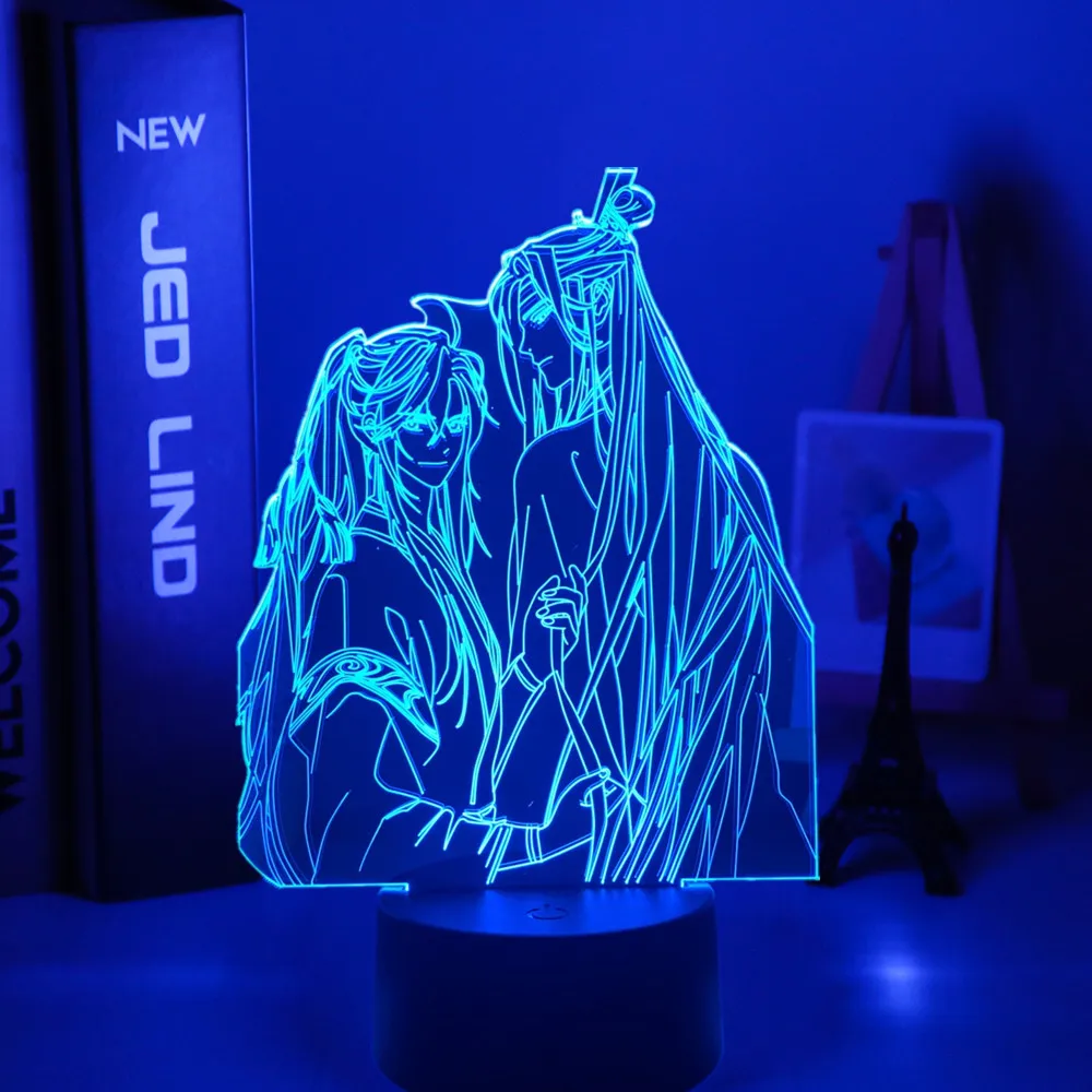 Acrylic 3d Light BL Mo Dao Zu Shi Lamp for Bed Room Decor Touch Sensor Colorful Led Night Light Lamp Mo Dao Zu Shi Lan Zhan
Acrylic 3d Light BL Mo Dao Zu Shi Lamp for Bed Room Decor Touch Sensor Colorful Led Night Light Lamp Mo Dao Zu Shi Lan Zhan