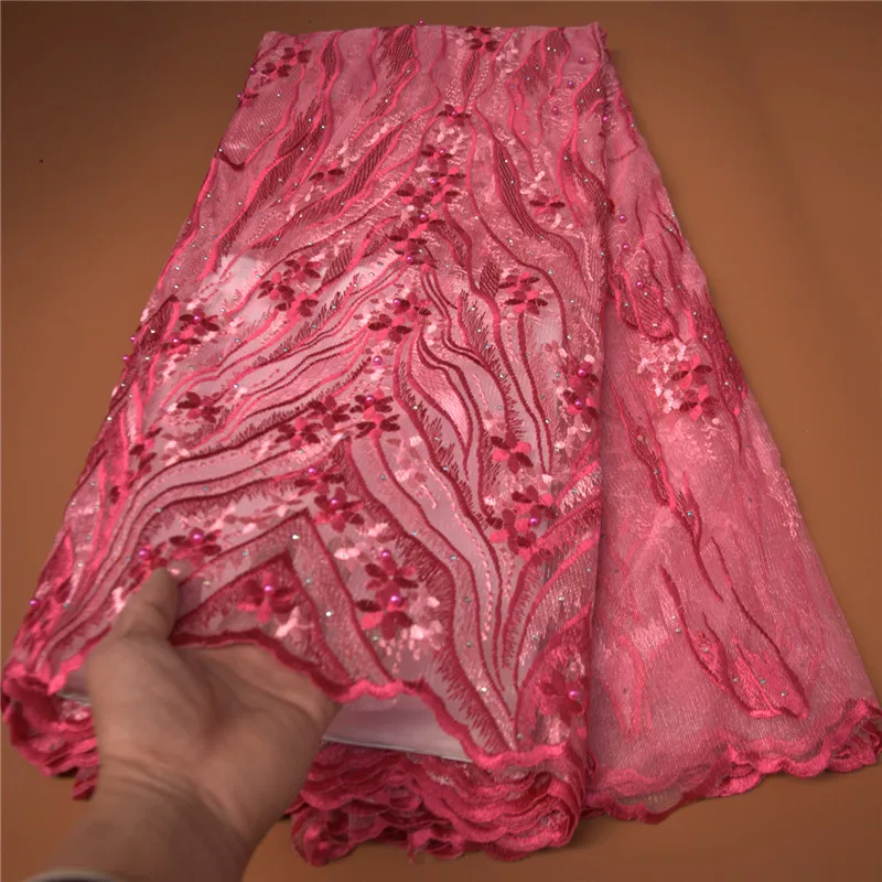 5 Yard Newest Hot Selling French Lace With Sequins High Quality African Tulle cord Lace Net Embroidered Lace Fabric PS021903
5 Yard Newest Hot Selling French Lace With Sequins High Quality African Tulle cord Lace Net Embroidered Lace Fabric PS021903