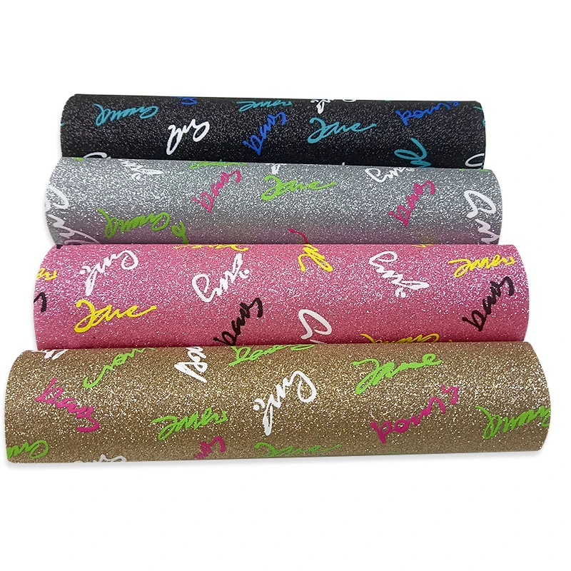 XHT Printed Shiny Sparkling Very Soft Fine Glitter Faux Leather Fabric Sheet for Making Clothing/Bag/Shoe/Craft/Cover
XHT Printed Shiny Sparkling Very Soft Fine Glitter Faux Leather Fabric Sheet for Making Clothing/Bag/Shoe/Craft/Cover