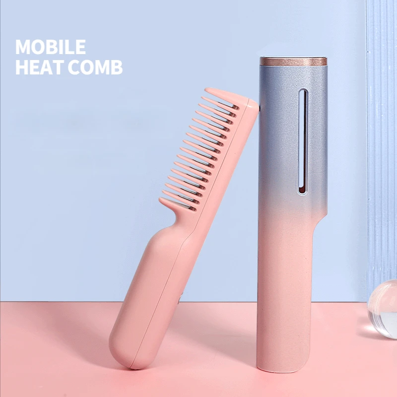 Wireless Charging Straight Comb USB Anion Mini Comb with Electric Heater Lazy Convenient Hair Straightener
Wireless Charging Straight Comb USB Anion Mini Comb with Electric Heater Lazy Convenient Hair Straightener