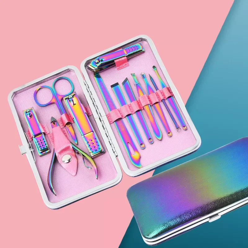 12 In1 Manicure Set Pink Nail Clipper Professional Nail Cutter Kits Cuticle Nippers Nail Trimmer Toenail Personal Care Tool Kit
12 In1 Manicure Set Pink Nail Clipper Professional Nail Cutter Kits Cuticle Nippers Nail Trimmer Toenail Personal Care Tool Kit