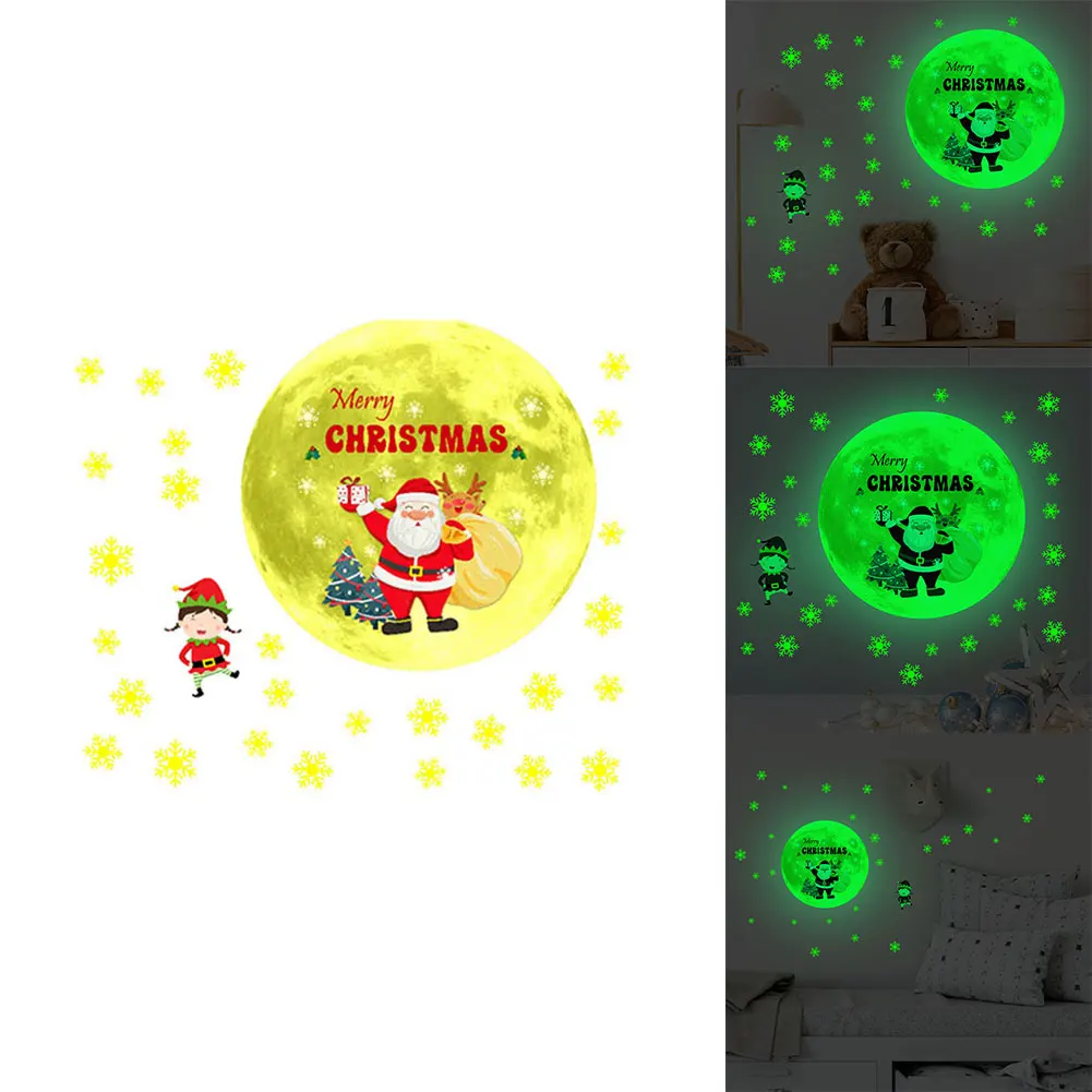 Decorations Wall Sticker Home Xmas Decal 1pcs 23*30cm Christmas Glow Stickers Luminous Moon Reusable Brand New
Decorations Wall Sticker Home Xmas Decal 1pcs 23*30cm Christmas Glow Stickers Luminous Moon Reusable Brand New
