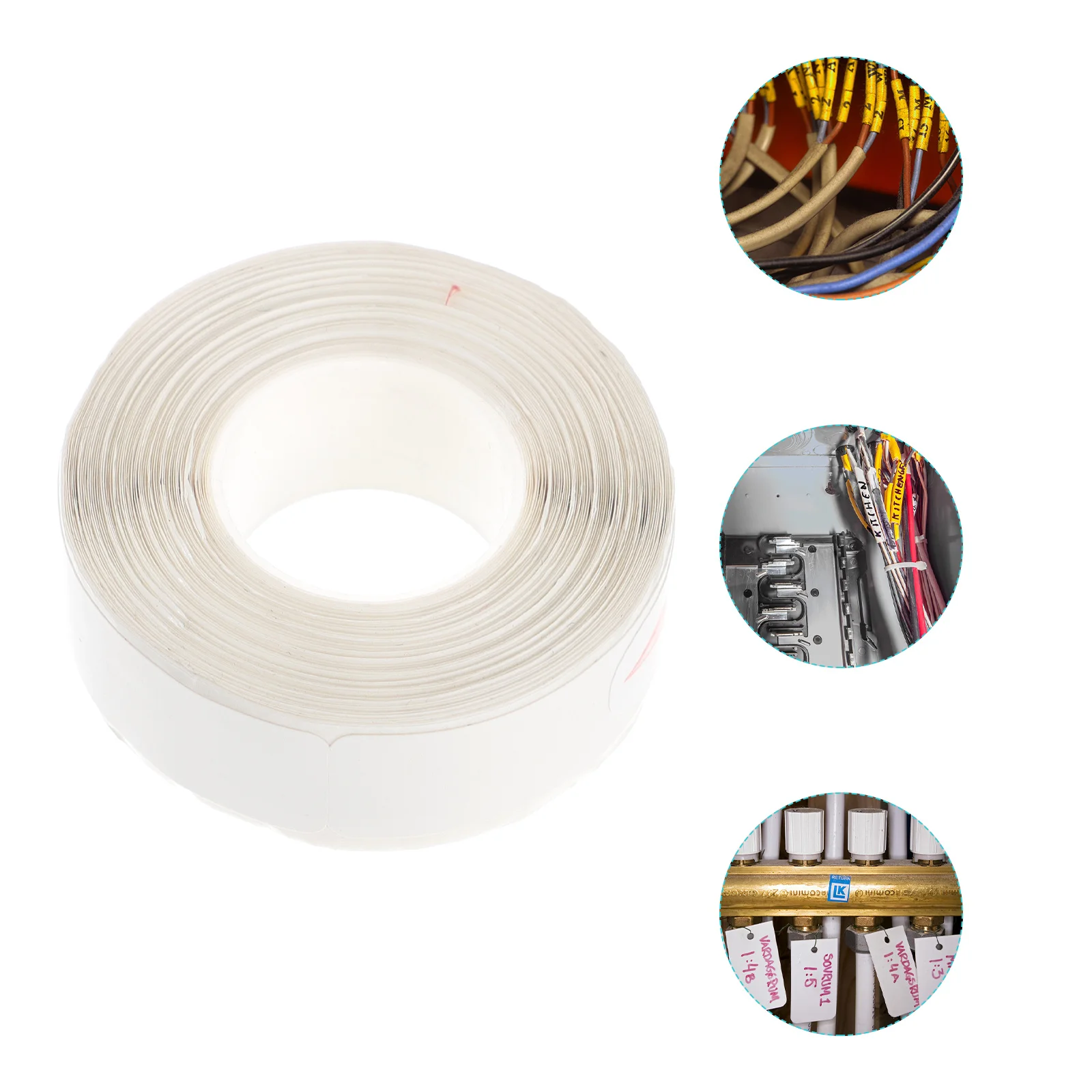 Waterproof Stickers Label Set Self-Adhesive Cable Labels Tag Paper Identification Practical White Pvc Cord
Waterproof Stickers Label Set Self-Adhesive Cable Labels Tag Paper Identification Practical White Pvc Cord