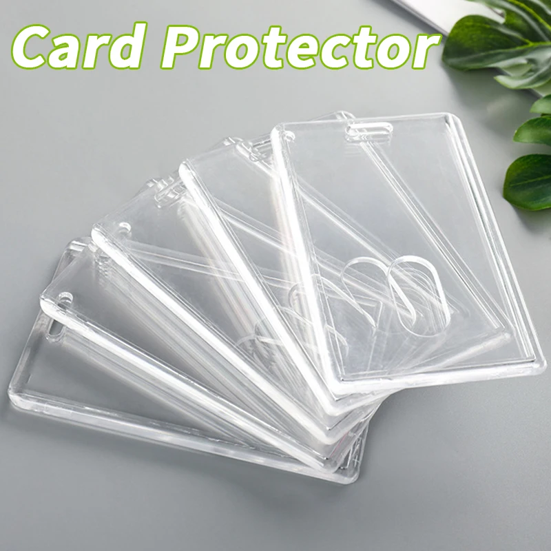 Card Sleeves with Keychain Cards Hard Protector for IDcard Photocard Bankcard Workcard Universal Office School Student Supplies
Card Sleeves with Keychain Cards Hard Protector for IDcard Photocard Bankcard Workcard Universal Office School Student Supplies