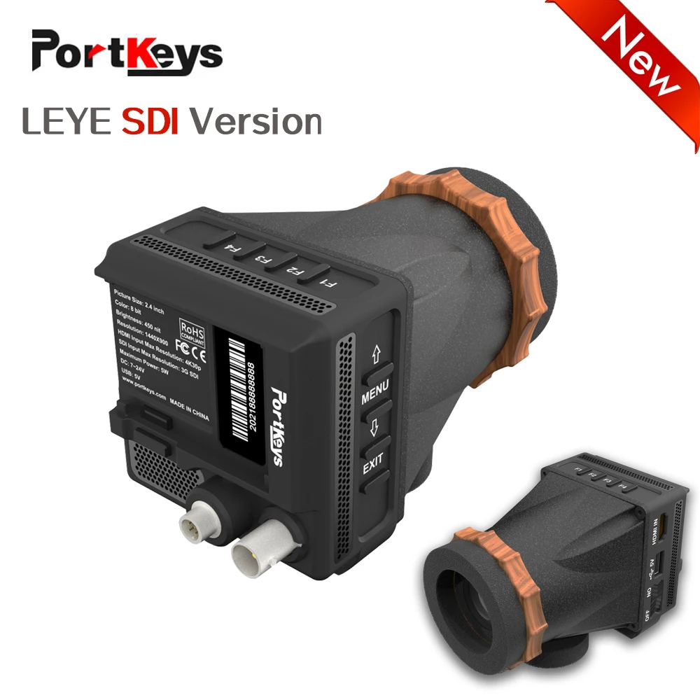 Электронный портативный видоискатель PortKeys LEYE 4K SDI с 3,5-дюймовым ЖК-дисплеем 3D LUT EVF Screen 2,4x1440 Luma Waveform Peaking
Электронный портативный видоискатель PortKeys LEYE 4K SDI с 3,5-дюймовым ЖК-дисплеем 3D LUT EVF Screen 2,4x1440 Luma Waveform Peaking