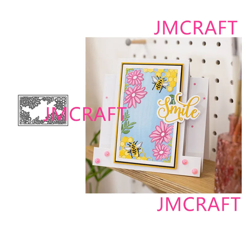JMCRAFT New Frame Of Flowers And Grass #2 Metal Cutting Dies DIY Scrapbook Handmade Paper Craft Metal Steel Template Dies
JMCRAFT New Frame Of Flowers And Grass #2 Metal Cutting Dies DIY Scrapbook Handmade Paper Craft Metal Steel Template Dies