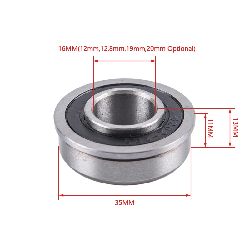 Bearing F6202 F6202RS F6202-16-2RS 13x35x11MM Flange ABEC-1 Miniature Deep Groove Garden Trolley Ball Sealed Wheelbarrow Bearing
Bearing F6202 F6202RS F6202-16-2RS 13x35x11MM Flange ABEC-1 Miniature Deep Groove Garden Trolley Ball Sealed Wheelbarrow Bearing