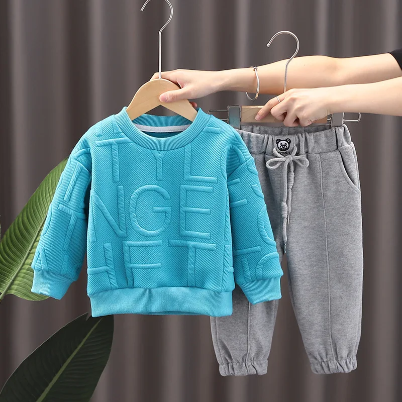Toddler Boys Sport Cotton Clothing Set Baby Spring Autumn Pullover Sweater Pants 2Pcs Tracksuit Children Kids Clothes Sets
Toddler Boys Sport Cotton Clothing Set Baby Spring Autumn Pullover Sweater Pants 2Pcs Tracksuit Children Kids Clothes Sets