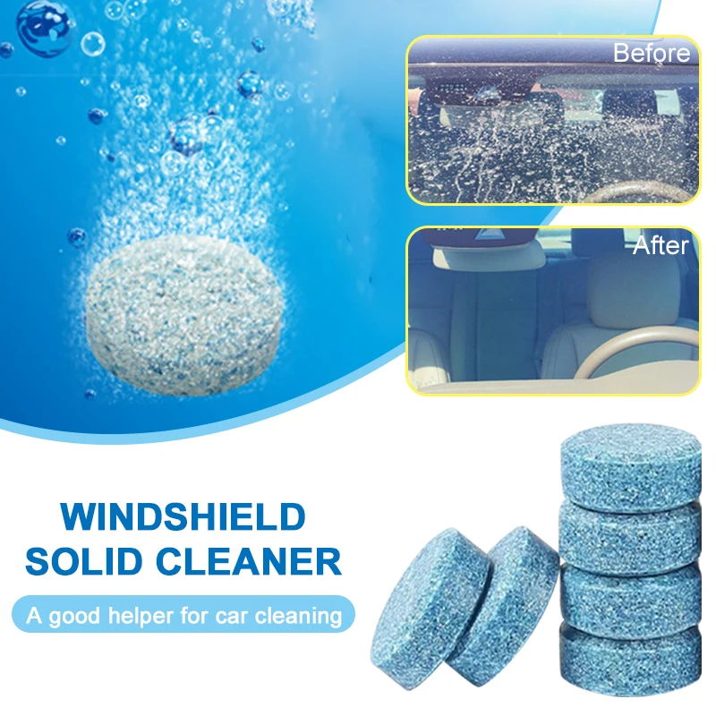 Solid Cleaner Car Windscreen Cleaner Effervescent Tablet Auto Wiper Glass Toilet Cleaning Car Accessories Cleaning Tools
Solid Cleaner Car Windscreen Cleaner Effervescent Tablet Auto Wiper Glass Toilet Cleaning Car Accessories Cleaning Tools