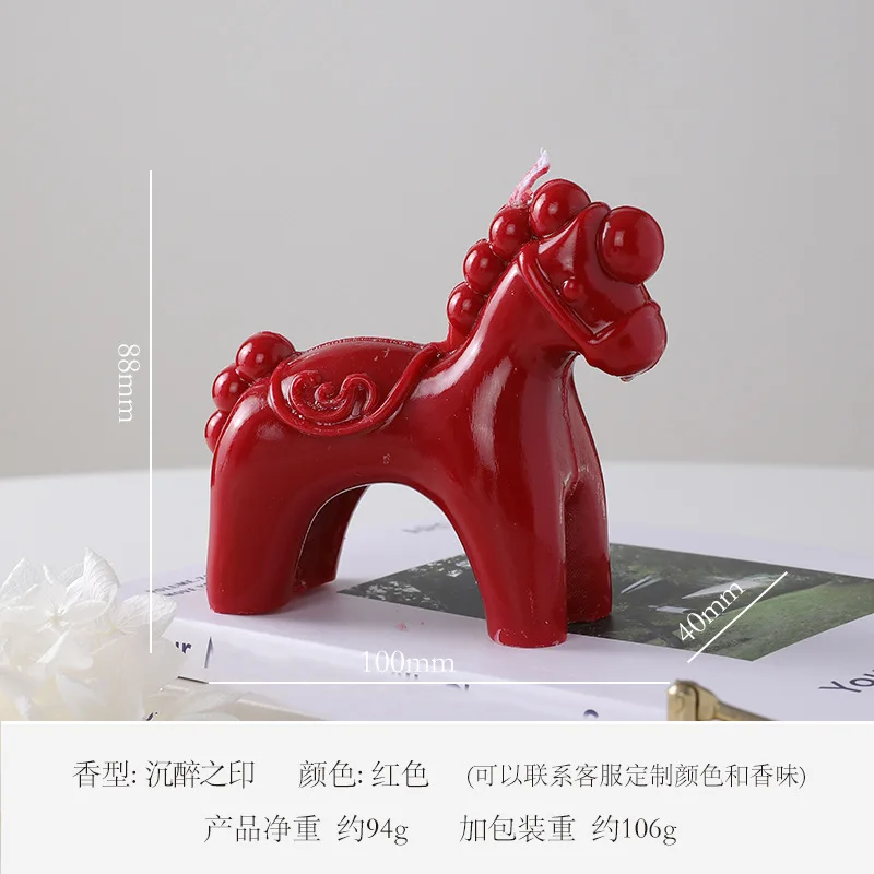 Ароматерапевтическая свеча в форме лошади из соевого воска
Ароматерапевтическая свеча в форме лошади из соевого воска