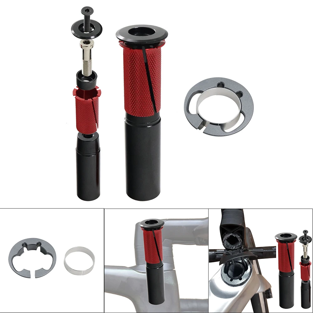 Brand New Designed For SL7 Handlebar Forks Headset Expander Bike Expander 1set Aluminum Alloy Compression Plug
Brand New Designed For SL7 Handlebar Forks Headset Expander Bike Expander 1set Aluminum Alloy Compression Plug