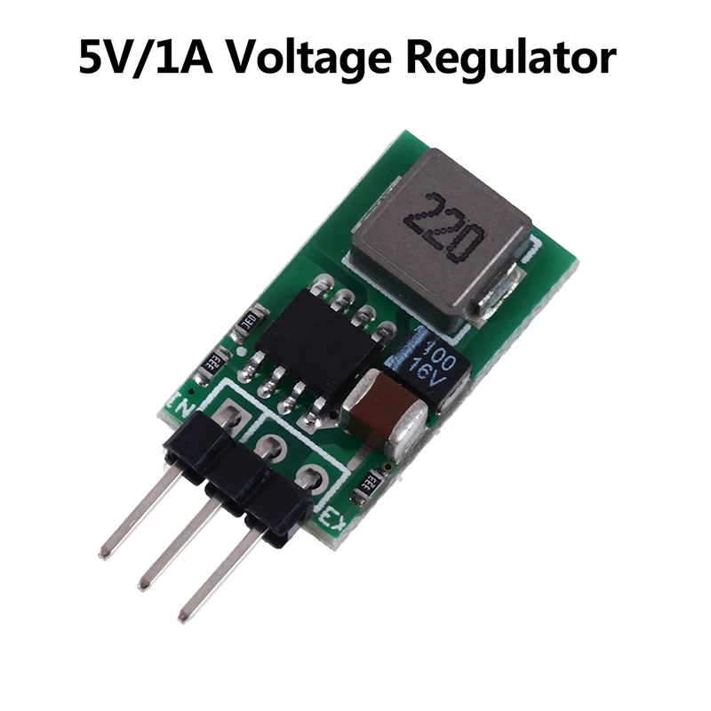 DC-DC Voltage Stabilized Power Supply 5V/1A Voltage Regulator Replace LM7805 7805 5.5~32V
DC-DC Voltage Stabilized Power Supply 5V/1A Voltage Regulator Replace LM7805 7805 5.5~32V