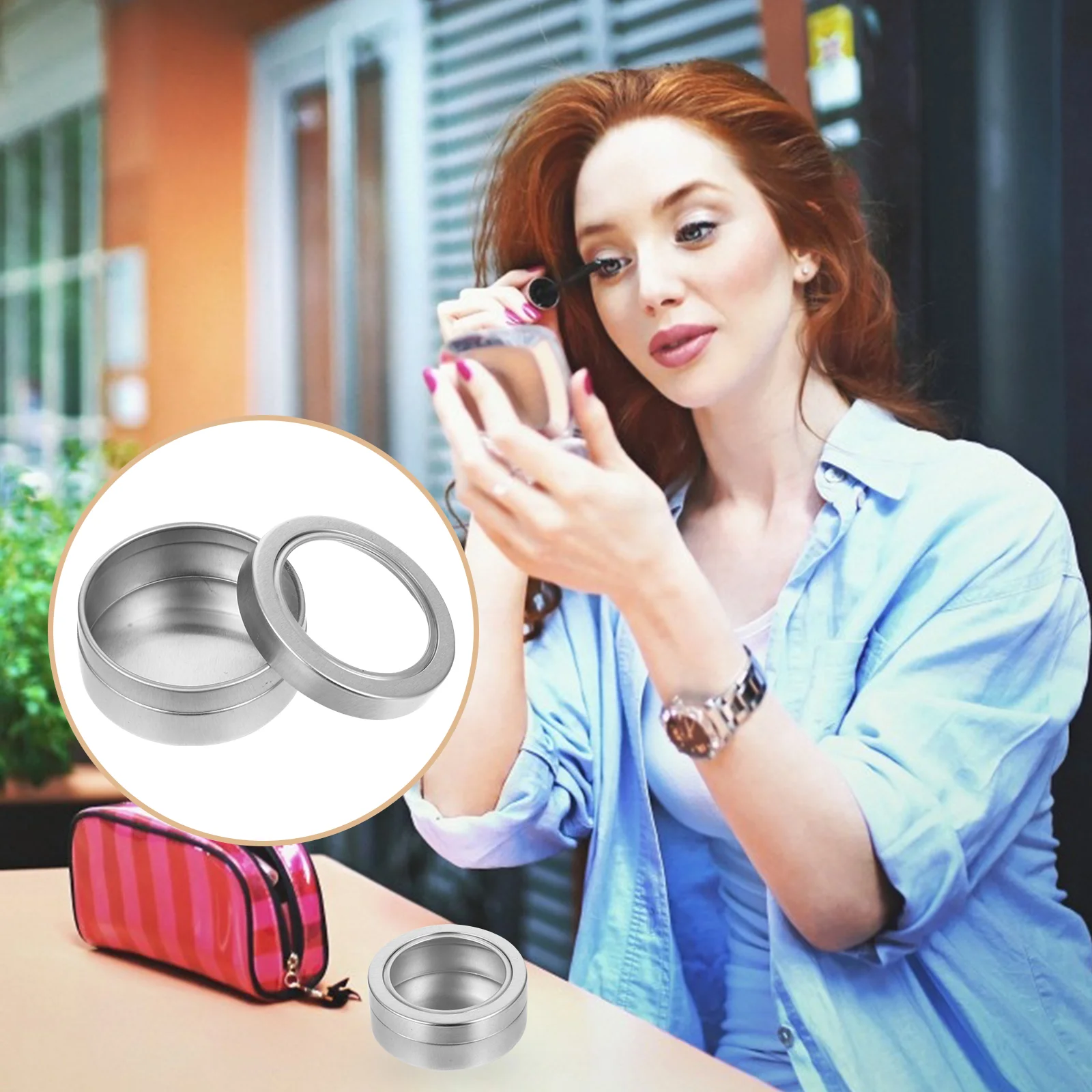 15 Pcs Travel Containers Aluminum Can Storage Box Tin Round Container Cans Window Bottle Makeup Cream Jars Plastic
15 Pcs Travel Containers Aluminum Can Storage Box Tin Round Container Cans Window Bottle Makeup Cream Jars Plastic