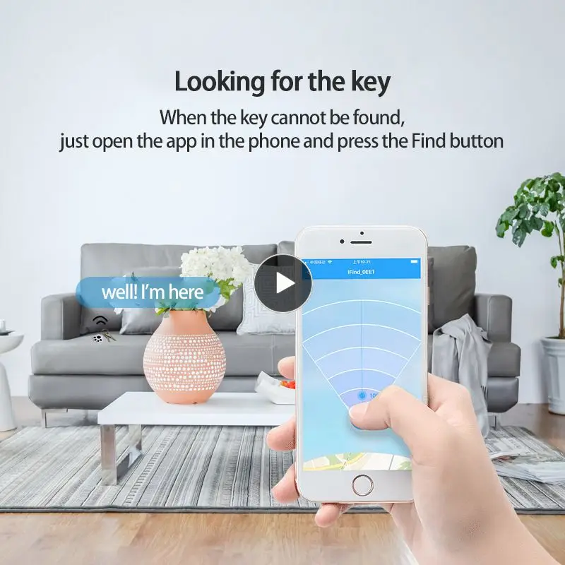 Mini Alarm Wallet Key Finder Portable Intelligent Alarm Smart Tag Gps Locator Phone Control Both-way Junction Anti-nuisance
Mini Alarm Wallet Key Finder Portable Intelligent Alarm Smart Tag Gps Locator Phone Control Both-way Junction Anti-nuisance