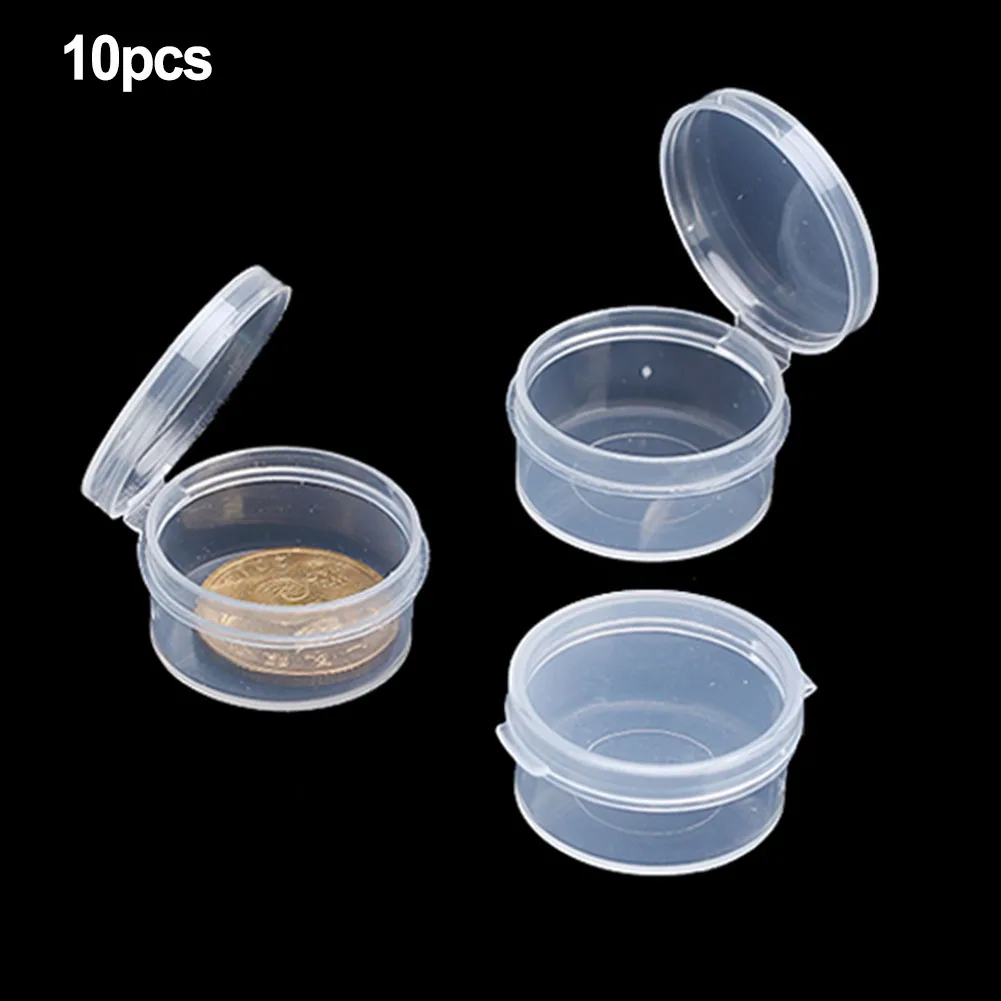 Clear Plastic Box Jewelry Bead Storage Boxes Small Round Container Jars Portable Cosmetic Organizer Nail Screws Tools Boxes
Clear Plastic Box Jewelry Bead Storage Boxes Small Round Container Jars Portable Cosmetic Organizer Nail Screws Tools Boxes