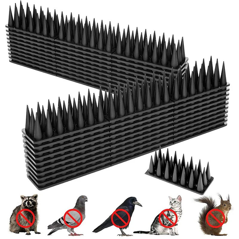 Bird Spikes,20 Pack Bird Squirrel Pigeon Animal Deterrent Spikes For Outside Anti Bird Spikes Outdoor To Keep Birds
Bird Spikes,20 Pack Bird Squirrel Pigeon Animal Deterrent Spikes For Outside Anti Bird Spikes Outdoor To Keep Birds