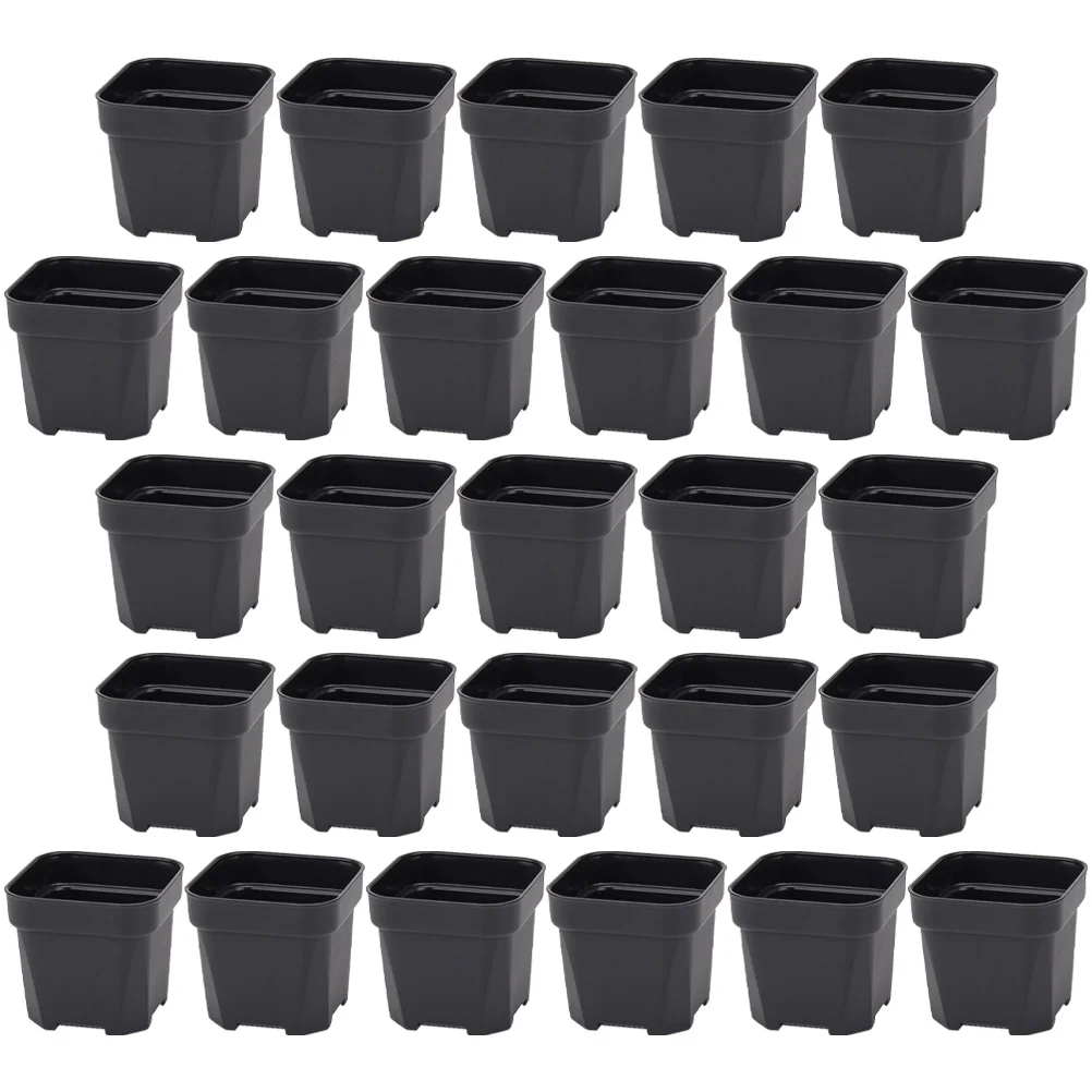 30 Pcs Round Planter Small Starting Pot Plastic Nursery Pots Square Pots Succulent Nursery Flower Pot Aquaponics Net Cup
30 Pcs Round Planter Small Starting Pot Plastic Nursery Pots Square Pots Succulent Nursery Flower Pot Aquaponics Net Cup