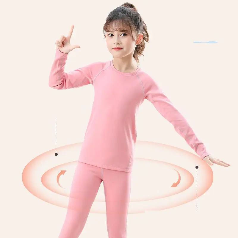 De Rong Children's Underwear Set Seamless Tailoring Boys' And Girls' Autumn Clothes And Pants Baby Girls' Warm Pajamas In Autumn
De Rong Children's Underwear Set Seamless Tailoring Boys' And Girls' Autumn Clothes And Pants Baby Girls' Warm Pajamas In Autumn
