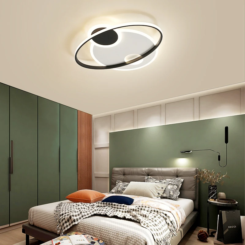 Diameter 40/60CM Minimalist Modern LED Ceiling Light Black+White Hardware+Acrylic Ceiling Lamp Bedroom Studyroom ceiling lights
Diameter 40/60CM Minimalist Modern LED Ceiling Light Black+White Hardware+Acrylic Ceiling Lamp Bedroom Studyroom ceiling lights