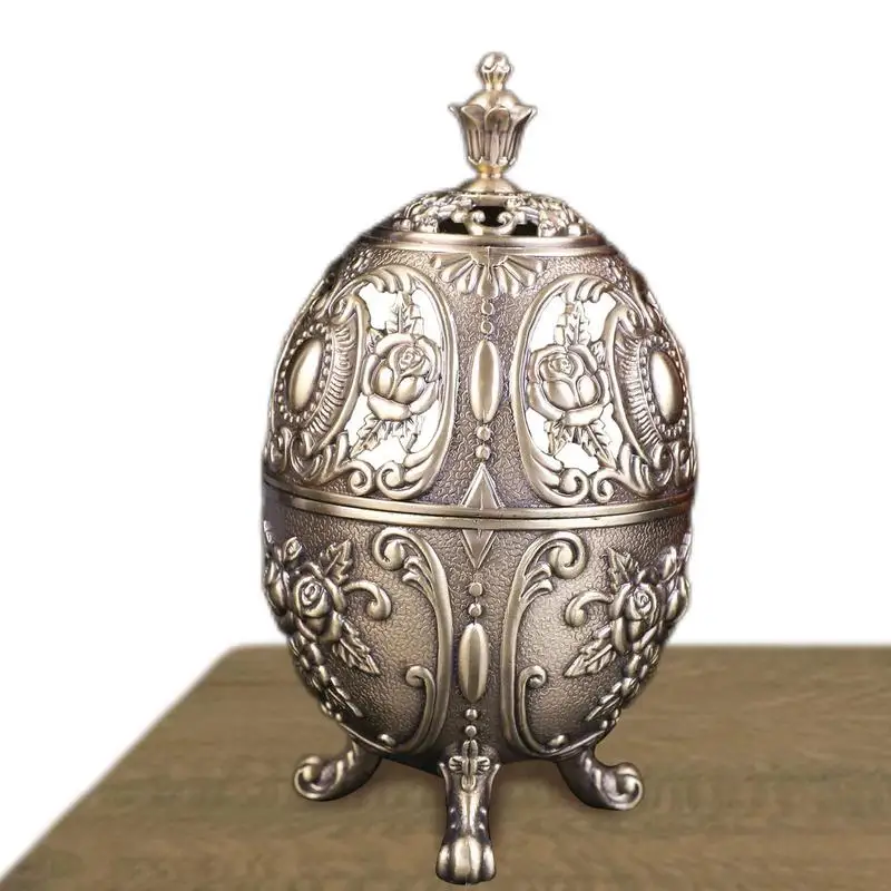 Vintage Incense Burner Holder Cone Incense Burner Holder Ash Catcher With Lid Metal Censer Antique Cone Coil Incense Burner
Vintage Incense Burner Holder Cone Incense Burner Holder Ash Catcher With Lid Metal Censer Antique Cone Coil Incense Burner