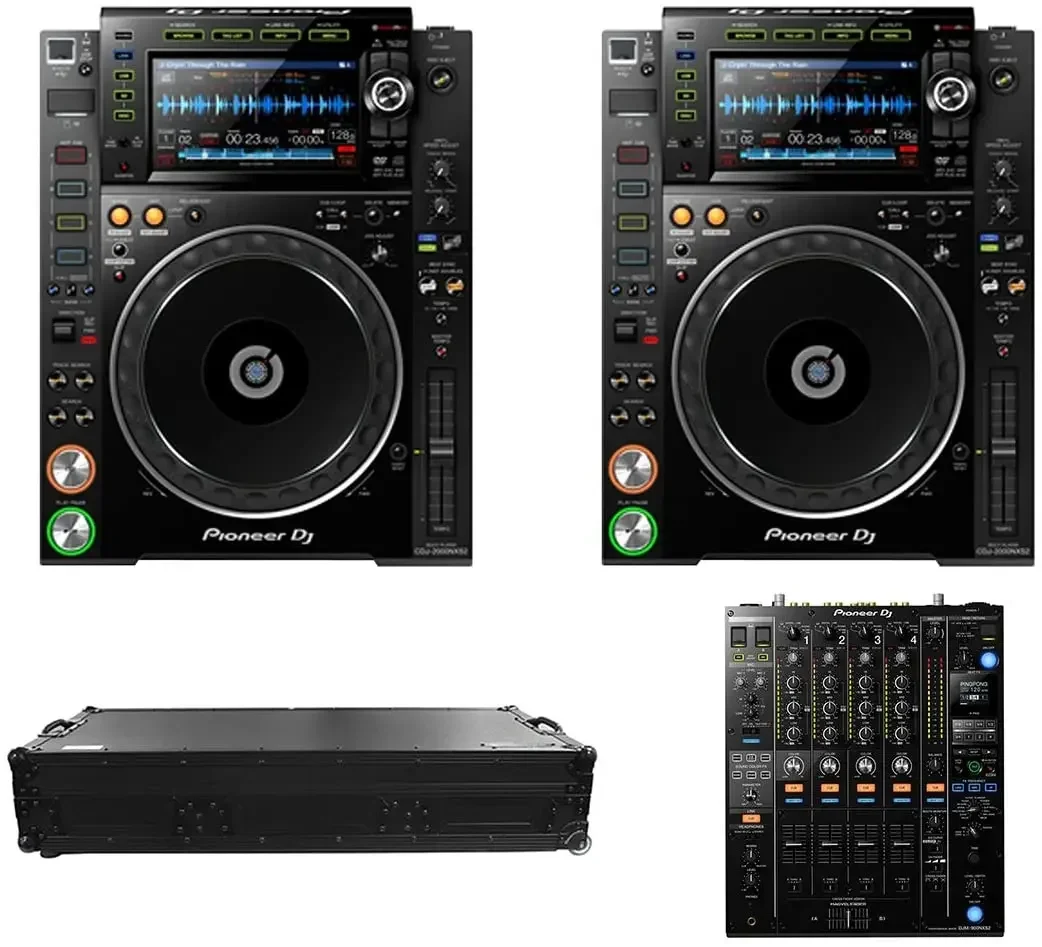 Летняя скидка 50% Лидер продаж для диджея 2x CDJ 2000 nexus2 NSX2 Nexus 2 1x DJM 900