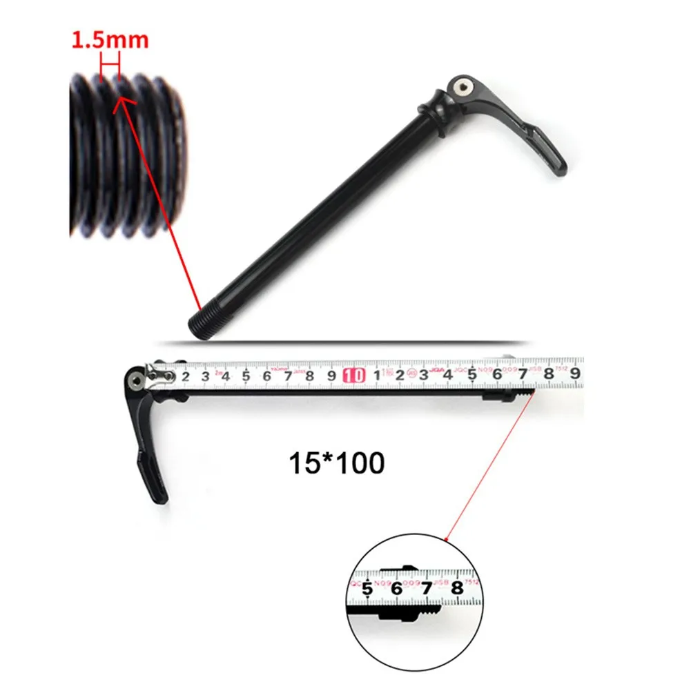 MTB Road Bike Thru Axle Skewer Bicycle Front Fork Wheel Axis Hub Shaft Skewer 100x15mm/110x20mm Cycling Barrel Shaft Accessories
MTB Road Bike Thru Axle Skewer Bicycle Front Fork Wheel Axis Hub Shaft Skewer 100x15mm/110x20mm Cycling Barrel Shaft Accessories