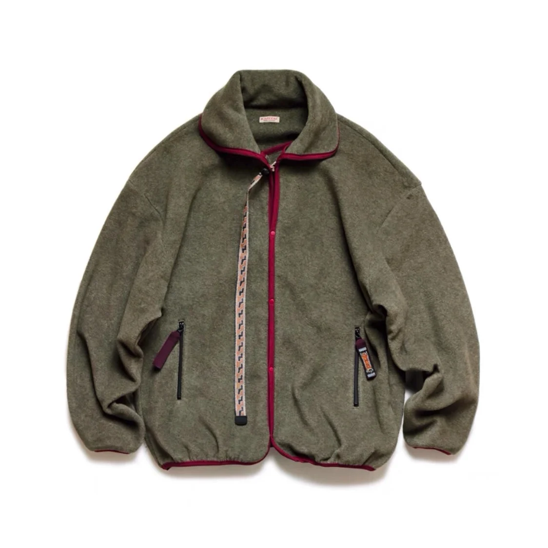 2022 KAPITAL двухцветная флисовая вышитая многофункциональная Свободная куртка с длинным рукавом WY641
2022 KAPITAL двухцветная флисовая вышитая многофункциональная Свободная куртка с длинным рукавом WY641