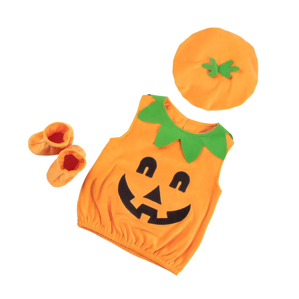 1 Set Halloween Kids Performance Costume Pumpkin Themed Photo Clothing Baby Coat Hat Socks Kit Infant Kids Outfits Fit for 80cm
1 Set Halloween Kids Performance Costume Pumpkin Themed Photo Clothing Baby Coat Hat Socks Kit Infant Kids Outfits Fit for 80cm