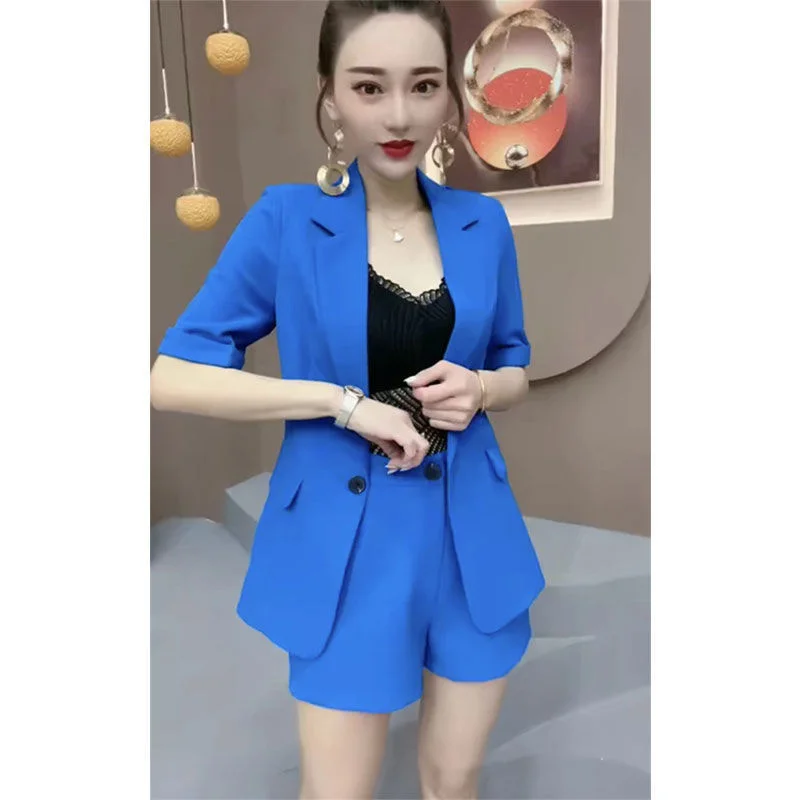 Net Fashion One-piece Women 2023 Summer Style Thin Shorts Two Piece plus Size Clothes for Women Pant Sets
Net Fashion One-piece Women 2023 Summer Style Thin Shorts Two Piece plus Size Clothes for Women Pant Sets