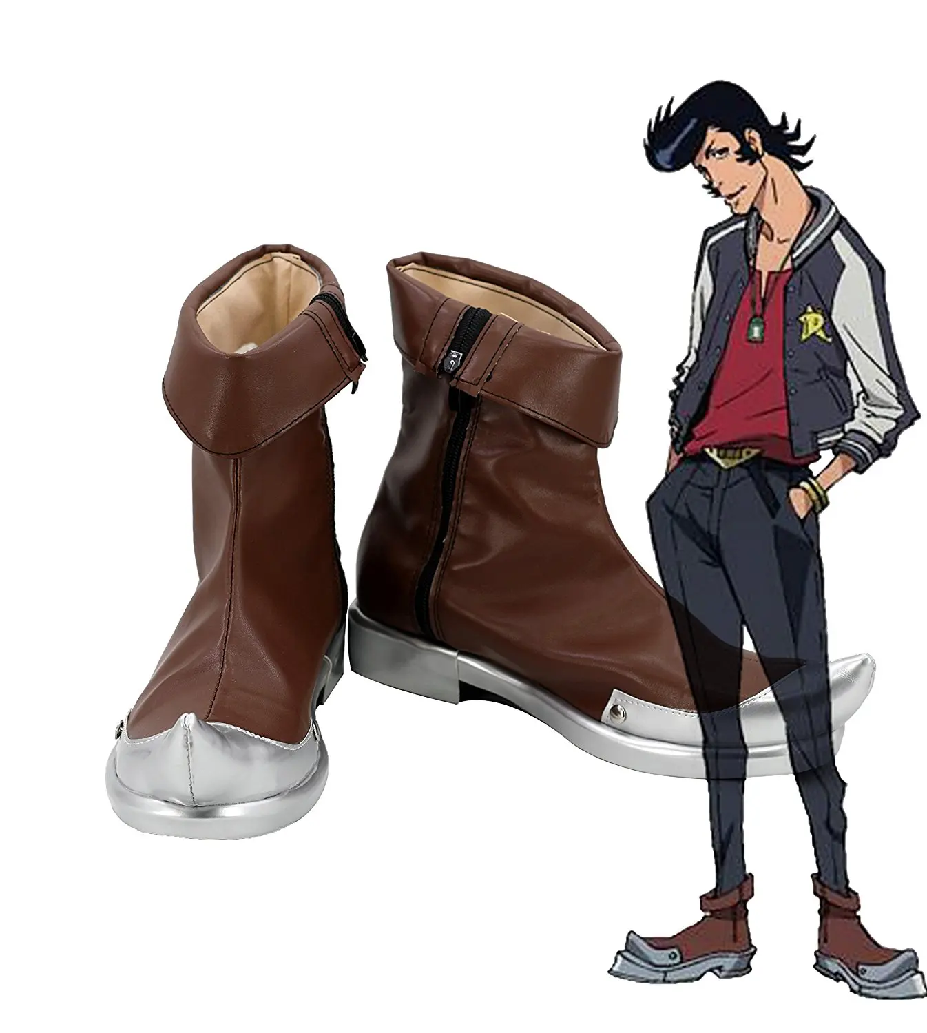 

Space Dandy Dandy Cosplay Shoes Boots Custom Made Any Size