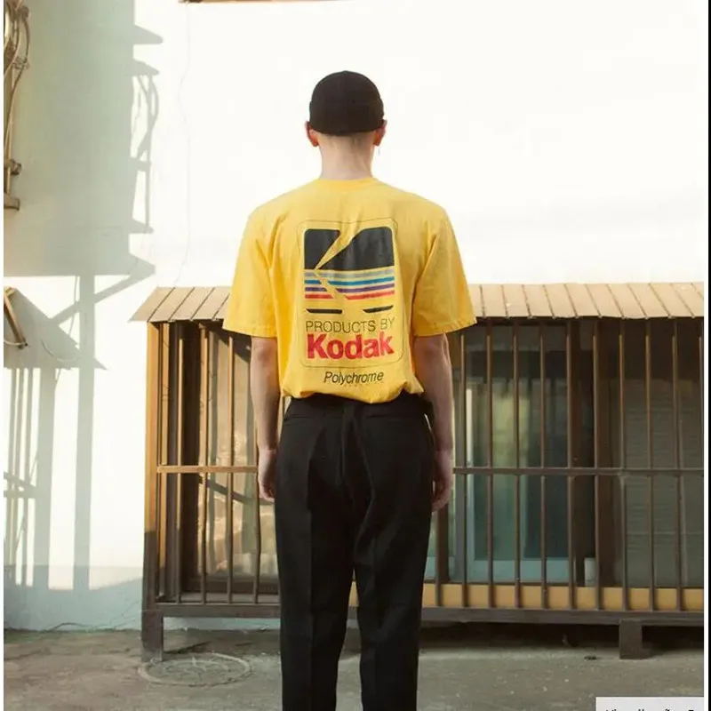 2023ss INS Korea Retro Loose Wild Kodak Graphic T Shirt Men Women 1:1 Best Quality Casual T-shirts White Tops Tees Clothes
2023ss INS Korea Retro Loose Wild Kodak Graphic T Shirt Men Women 1:1 Best Quality Casual T-shirts White Tops Tees Clothes