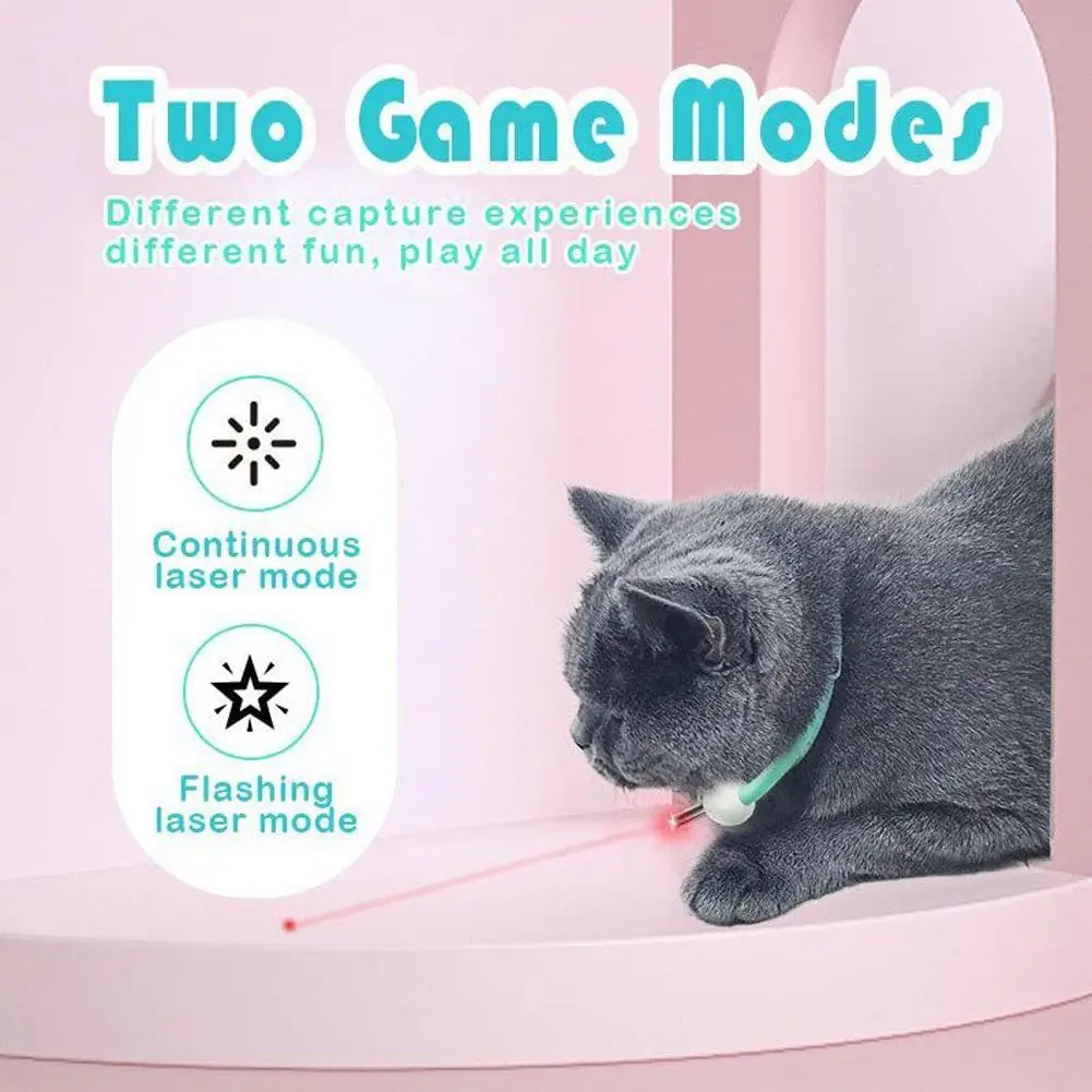 NEW Cat Smart Amusing Collar Usb Rechargeable Wearable Automatic Interactive Toys With Led Lights For Indoor Cats
NEW Cat Smart Amusing Collar Usb Rechargeable Wearable Automatic Interactive Toys With Led Lights For Indoor Cats