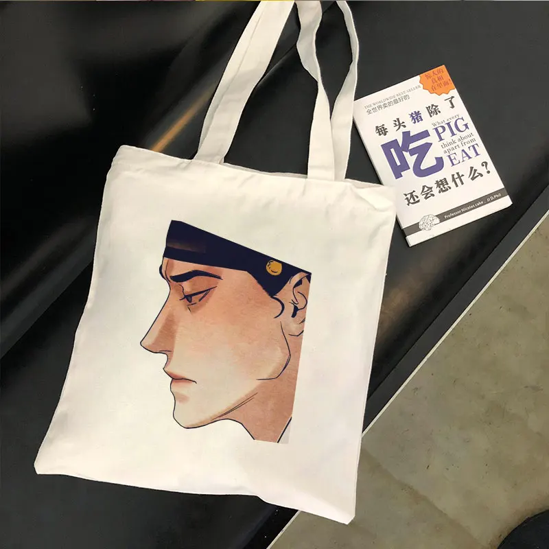 Корейский комикс с принтом Очаровательная Женская сумка с боковым лицом 2021 Летняя мода Harajuku Ulzzang повседневная большая сумка забавные холщо... 
Корейский комикс с принтом Очаровательная Женская сумка с боковым лицом 2021 Летняя мода Harajuku Ulzzang повседневная большая сумка забавные холщо...