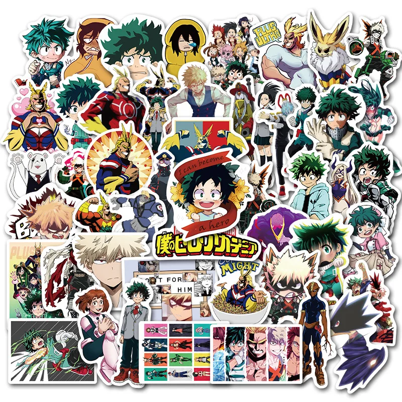 10/50/100Pcs/Pack Anime Stickers My Hero Academia Laptop Skateboard Izuku Midoriya Might Boku No Hero Character Sticker
10/50/100Pcs/Pack Anime Stickers My Hero Academia Laptop Skateboard Izuku Midoriya Might Boku No Hero Character Sticker