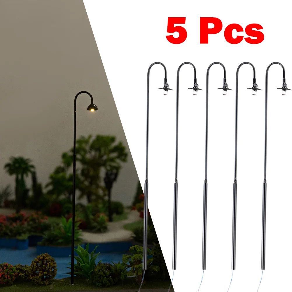 100% Brand New Model Light O Scale Railway Street Light Warm White White Light 14cm 3V/12V ABS + Metal Be Lighted
100% Brand New Model Light O Scale Railway Street Light Warm White White Light 14cm 3V/12V ABS + Metal Be Lighted