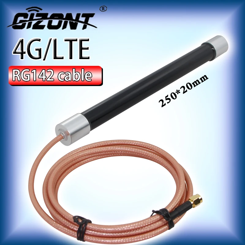 High-power 4G LTE fiberglass waterproof antenna 3G 4G omnidirectional high-gain NB-iot IoT antenna 800-2700mhz outgoing RG142
High-power 4G LTE fiberglass waterproof antenna 3G 4G omnidirectional high-gain NB-iot IoT antenna 800-2700mhz outgoing RG142