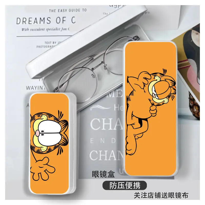 Classic Anime Image Garfield Glasses Storage Box Creative Portable Fall Prevention Box Student Shortsighted Glass Men and Women
Classic Anime Image Garfield Glasses Storage Box Creative Portable Fall Prevention Box Student Shortsighted Glass Men and Women