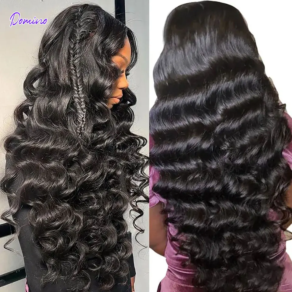 13X6 Loose Deep Wave Lace Front Wigs For Black Women Glueless Wigs 13x4 HD Transparent Lace Frontal Wig With Baby Hair
13X6 Loose Deep Wave Lace Front Wigs For Black Women Glueless Wigs 13x4 HD Transparent Lace Frontal Wig With Baby Hair