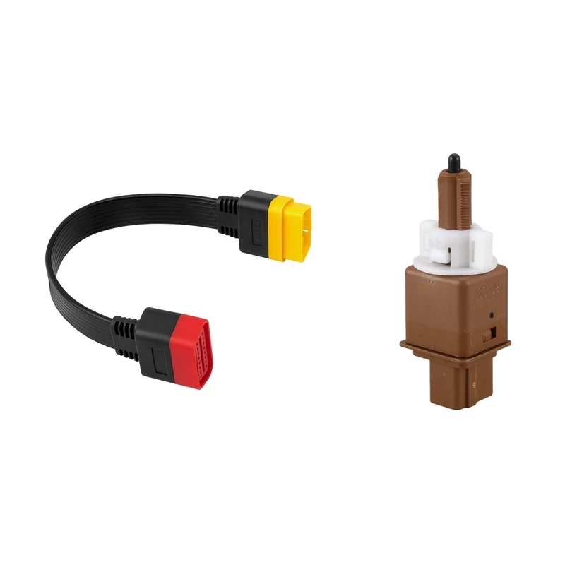 1 шт. Obd Obd2 удлинитель кабеля и 1 шт. переключатель стоп-сигнала Тормозная лампа задний выключатель для Honda Для Civic 14-19
1 шт. Obd Obd2 удлинитель кабеля и 1 шт. переключатель стоп-сигнала Тормозная лампа задний выключатель для Honda Для Civic 14-19
