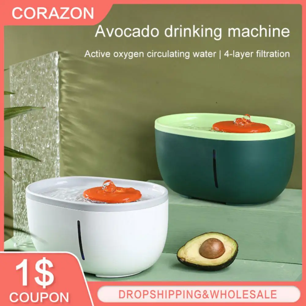 Automatic Cat Fountain Led Visual Intelligent 2000ml Pet Live Water Dispenser Pet Accessories Water Fountain Silent Universal
Automatic Cat Fountain Led Visual Intelligent 2000ml Pet Live Water Dispenser Pet Accessories Water Fountain Silent Universal
