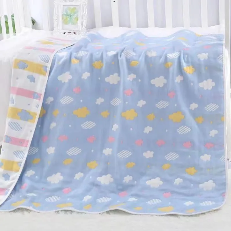 Baby Cotton Gauze Cover Blanket Newborn Super Soft Absorbent Bath Towel Children Summer Cool Quilt Single People Nap Blanket
Baby Cotton Gauze Cover Blanket Newborn Super Soft Absorbent Bath Towel Children Summer Cool Quilt Single People Nap Blanket