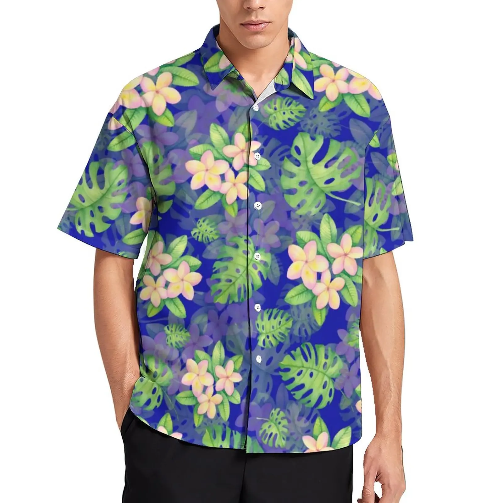 Tropical Palm Leaves Casual Shirt Flower Print Beach Shirt Hawaiian Retro Blouses Short-Sleeve Print Oversized Clothes
Tropical Palm Leaves Casual Shirt Flower Print Beach Shirt Hawaiian Retro Blouses Short-Sleeve Print Oversized Clothes