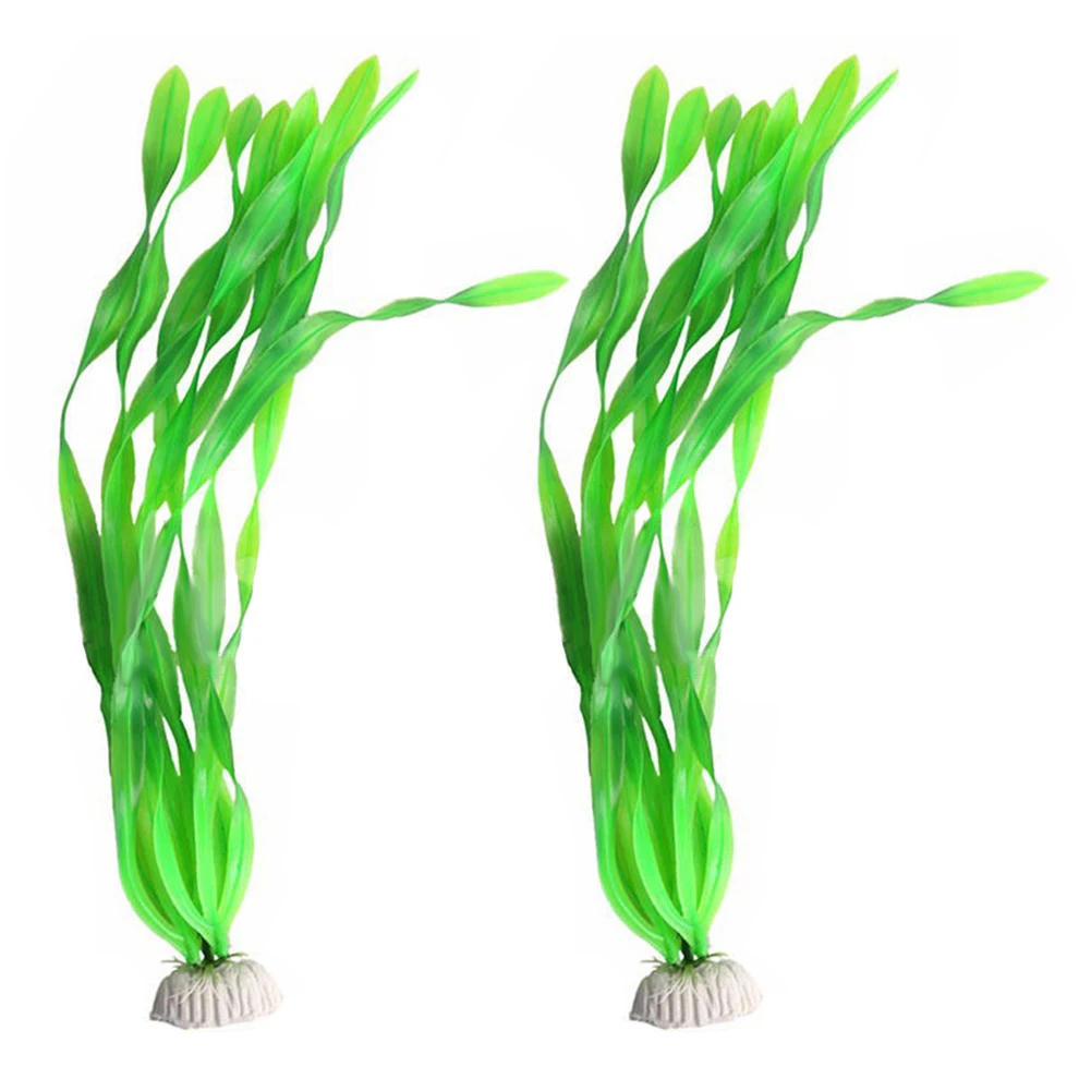 2Pcs Artificial Underwater Plants Fish Tank Aquarium Accessories Decoration Ornament Green Seaweed Aquatic Plastic Plants
2Pcs Artificial Underwater Plants Fish Tank Aquarium Accessories Decoration Ornament Green Seaweed Aquatic Plastic Plants