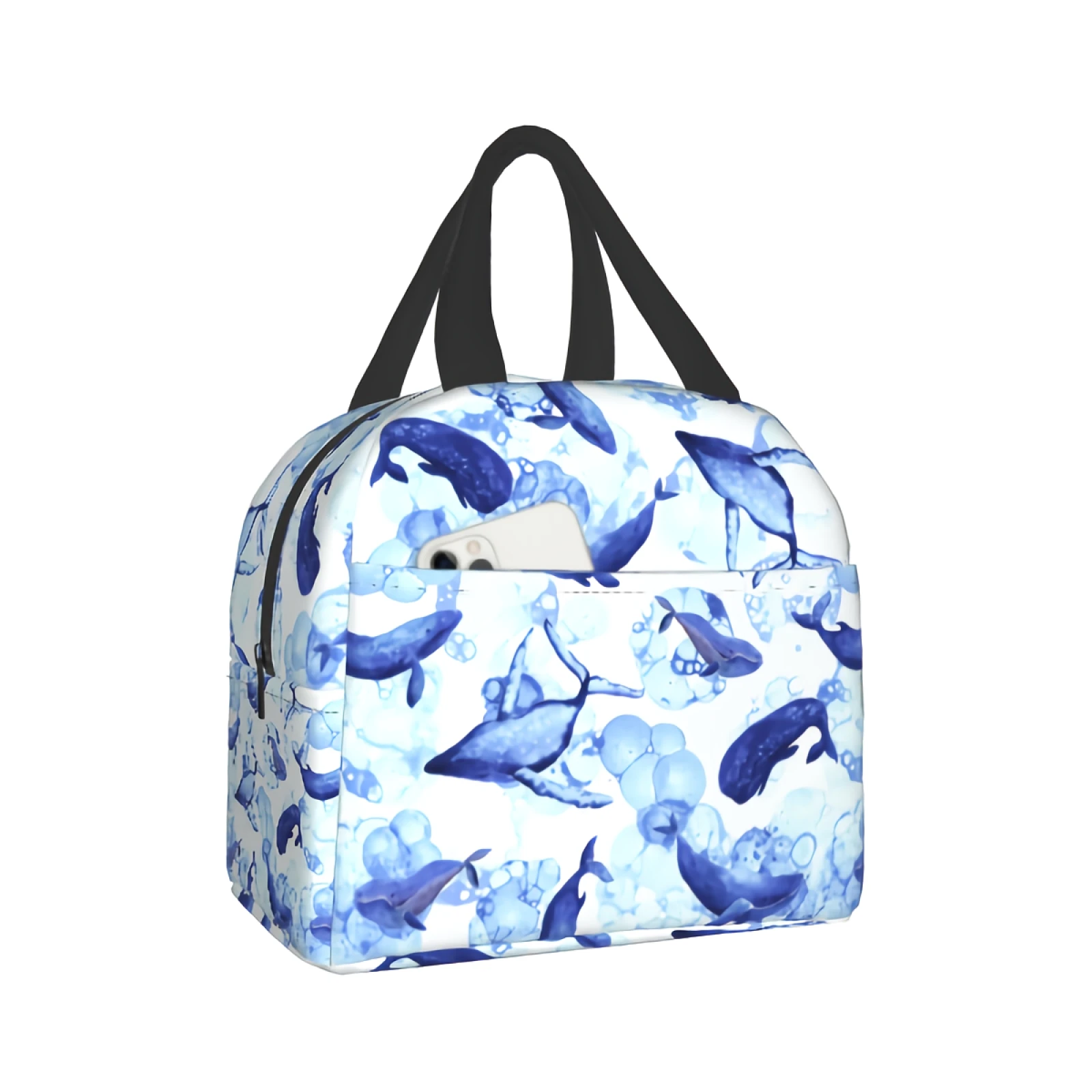 Сумка для ланча с изображением Кита, красивый теплоизолированный тоут для обеда, с акварелью, для женщин и мужчин, школьная сумка-холодильни...
Сумка для ланча с изображением Кита, красивый теплоизолированный тоут для обеда, с акварелью, для женщин и мужчин, школьная сумка-холодильни...