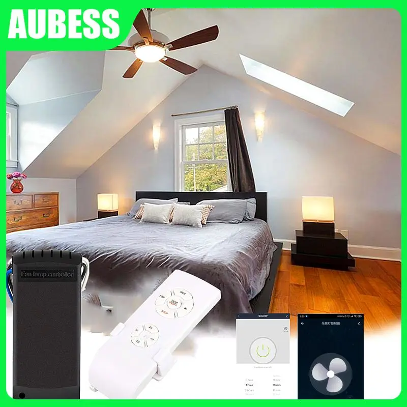 Timing Ceiling Fan Light Remote Control Switch Tuya Wifi Smart Remote Controller Kit Diy Adjust Speed Universal Ceiling Fan Lamp
Timing Ceiling Fan Light Remote Control Switch Tuya Wifi Smart Remote Controller Kit Diy Adjust Speed Universal Ceiling Fan Lamp