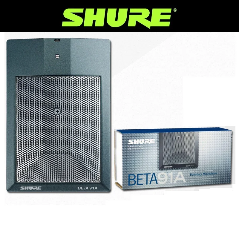 Shure BETA 91A Bass Drum Instrument Condenser Boundary Microphone Suitable for Low Frequency Pickup Instrument Mic
Shure BETA 91A Bass Drum Instrument Condenser Boundary Microphone Suitable for Low Frequency Pickup Instrument Mic