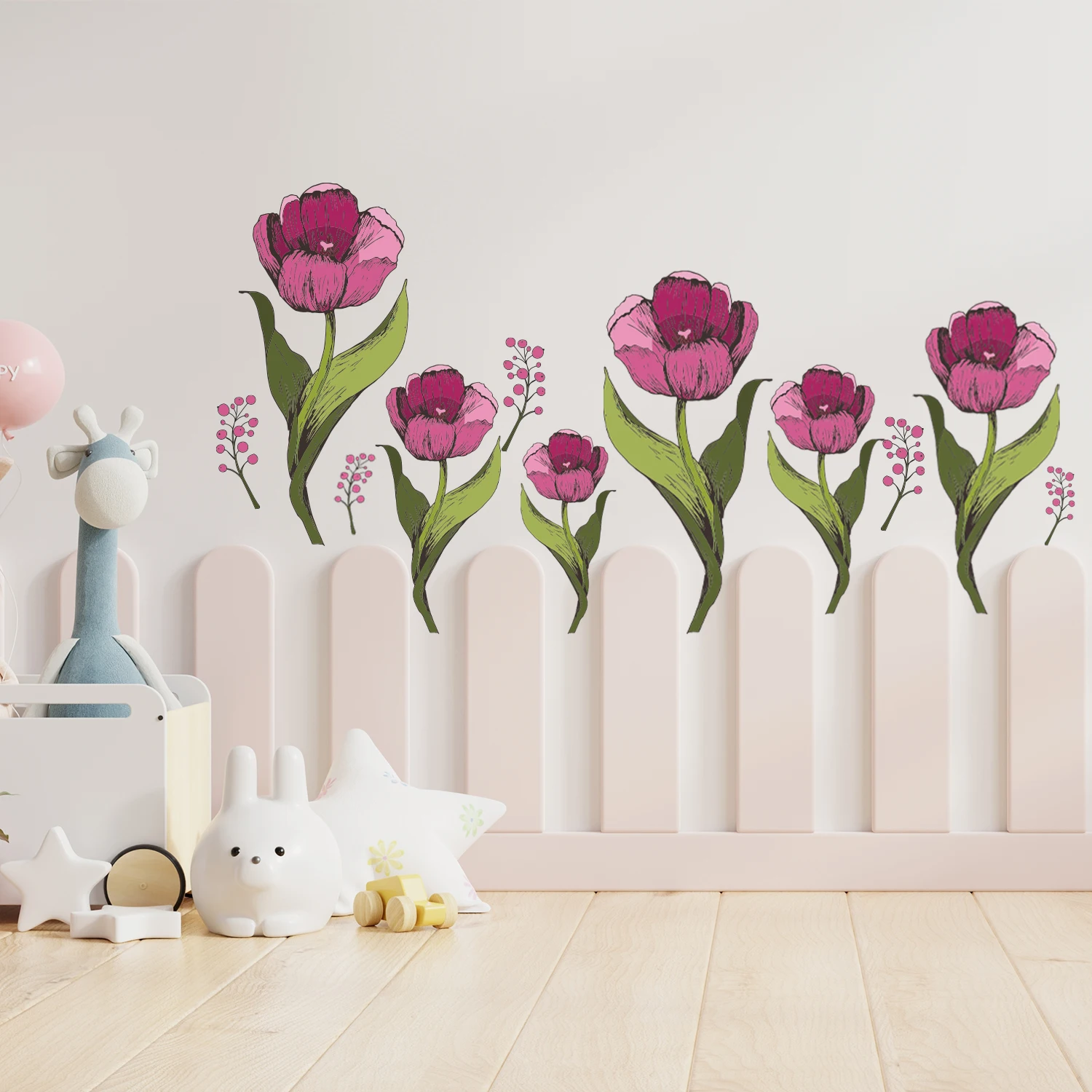 Funlife® Purple Large Tulip Wall Decals Spring Summer Garden Flowers Wall Art Stickers Bedroom Living Room Home Decor
Funlife® Purple Large Tulip Wall Decals Spring Summer Garden Flowers Wall Art Stickers Bedroom Living Room Home Decor