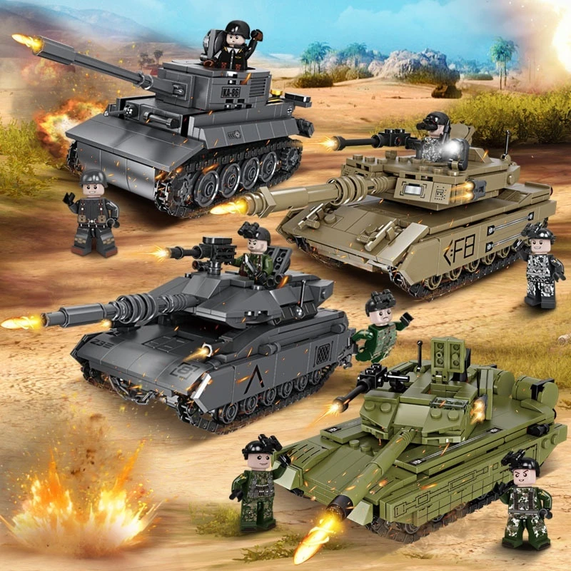 Children's Toy Square Orange Building Block Military Tank Model 2 People Assembly Toys Puzzle Toys Holiday Gift
Children's Toy Square Orange Building Block Military Tank Model 2 People Assembly Toys Puzzle Toys Holiday Gift