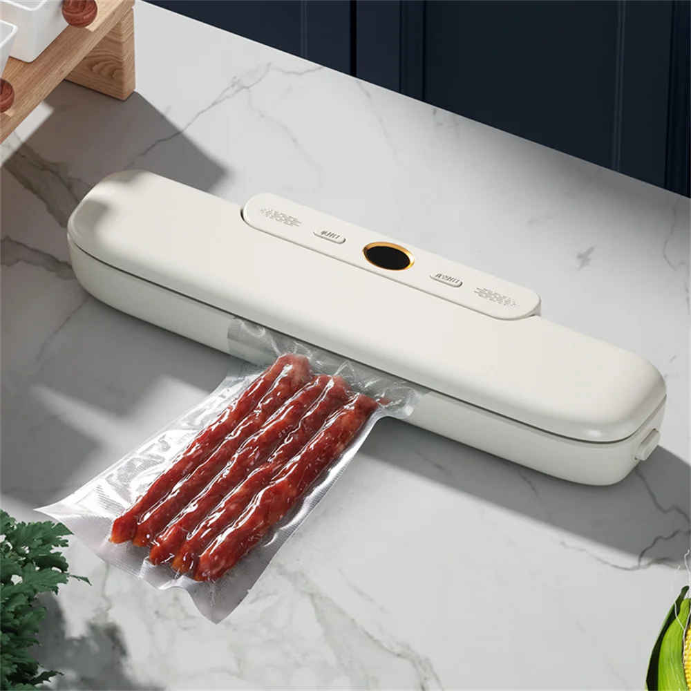 Minhuang Automatic Vacuum Sealing Machine Small Plastic Kitchen Portable Household Preservation Food Vacuum Packaging Machine
Minhuang Automatic Vacuum Sealing Machine Small Plastic Kitchen Portable Household Preservation Food Vacuum Packaging Machine