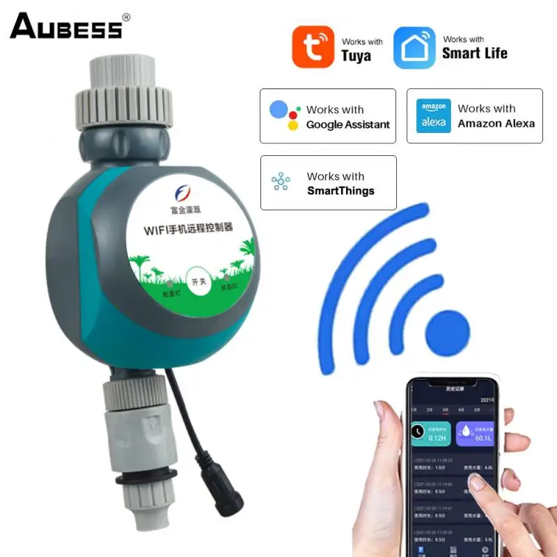 Tuya Smart Garden Watering System WiFi Electrical Irrigation Timer Valve APP Remote Control Garden Auto Controller Alexa Echo
Tuya Smart Garden Watering System WiFi Electrical Irrigation Timer Valve APP Remote Control Garden Auto Controller Alexa Echo